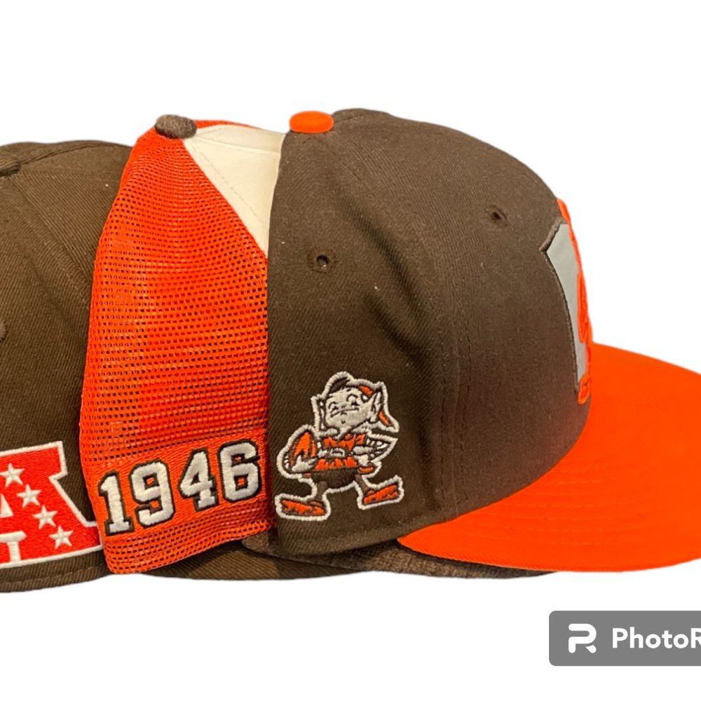 (3) Cleveland Browns Hats